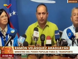 Autoridades inspeccionan sede de TransAragua tras incendio en sus instalaciones