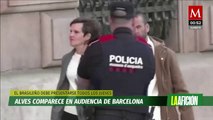 Dani Alves comparece por primera vez en juzgados de Barcelona tras salir de prisión