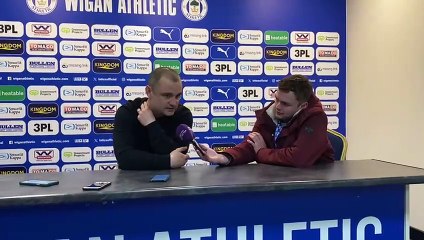 Wigan Athletic boss unhappy with team's performance against Burton Albion