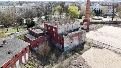 Tak wygląda teren po browarze w Grudziądzu