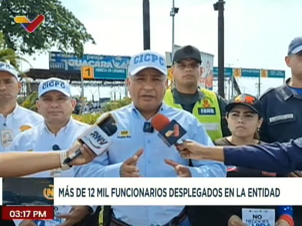 Carabobo | Director del CICPC Douglas Rico supervisa avances del dispositivo Semana Santa Segura 2024