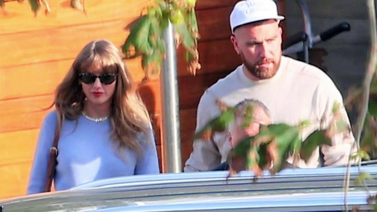 Travis Kelce Intelligence caught On Camera For Taylor Swift During Lunch in LA