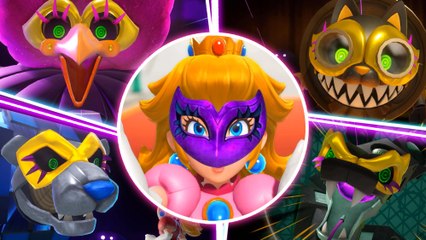 Princess Peach Showtime All Bosses (Switch)