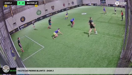 Faute de Pierre BLUNTZ - DIOR 2