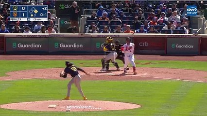 MLB: William Contreras hizo una joyita a la defensiva para sacar un out