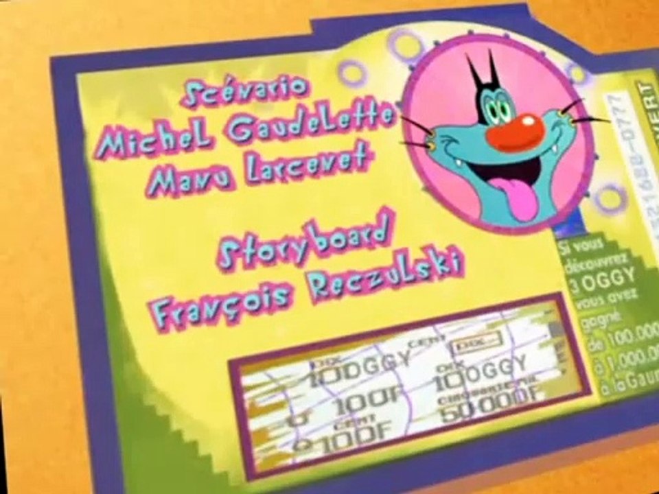 Oggy and the Cockroaches E034 The Lottery Ticket