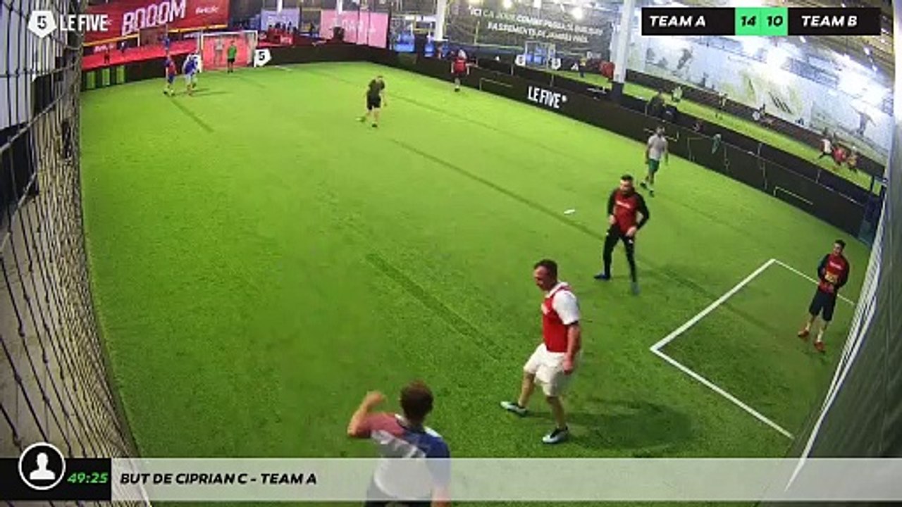But de Ciprian C - Team A