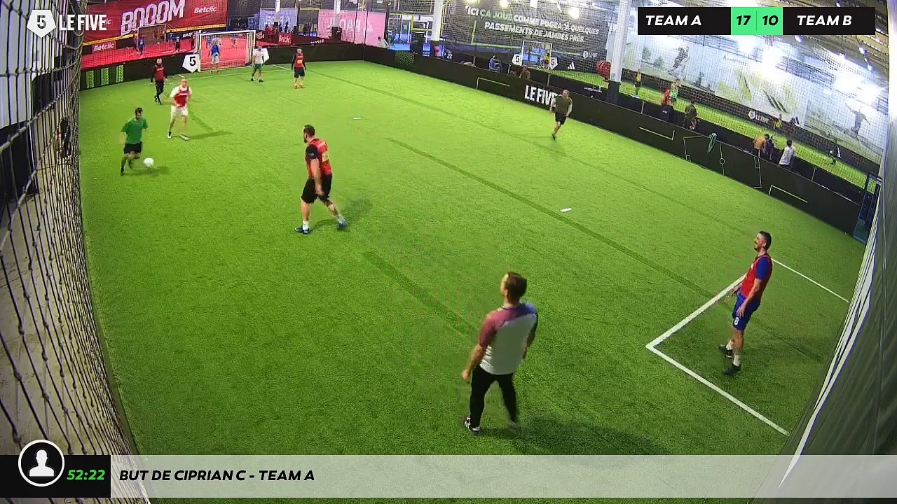 But de Ciprian C - Team A