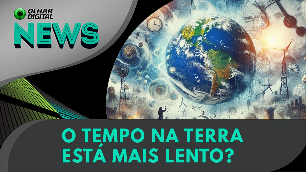 Ao Vivo | O tempo na Terra está mais lento? | 2...