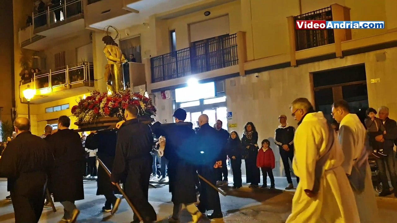 Andria: processione dei Misteri del 29 marzo 2024