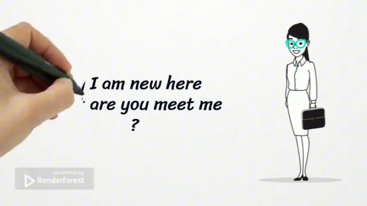 White animation videos