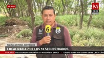Localizan a 7 de 13 secuestrados en Salinas Victoria, Nuevo León