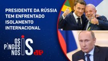 Macron diz que cabe a Lula decidir sobre convite a Putin para G20