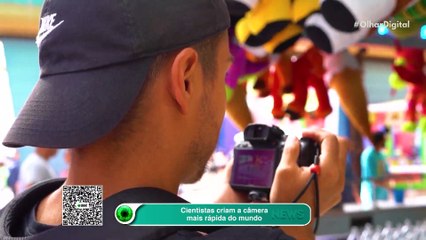 Cientistas criam a câmera mais rápida do mundo