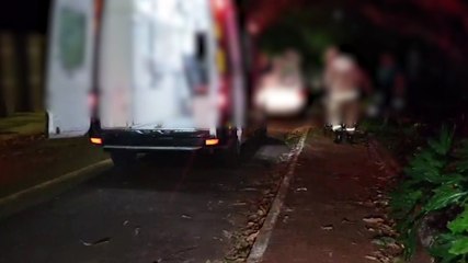 Menina de 12 anos tem lesão física após escorregar em Parquinho