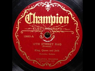 12th Street Rag - Three Jacks (1928)