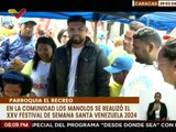 Caracas | Más de 70 comunidades disfrutaron del XXV Festival de Semana Santa Venezuela 2024