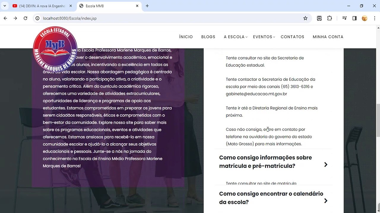 Portal escolar