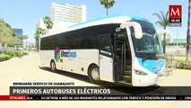 Guanajuato tendrán autobuses eléctricos únicos en el país