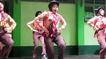 Pramuka Penggalang Siap Beraksi Sepenuh Hati