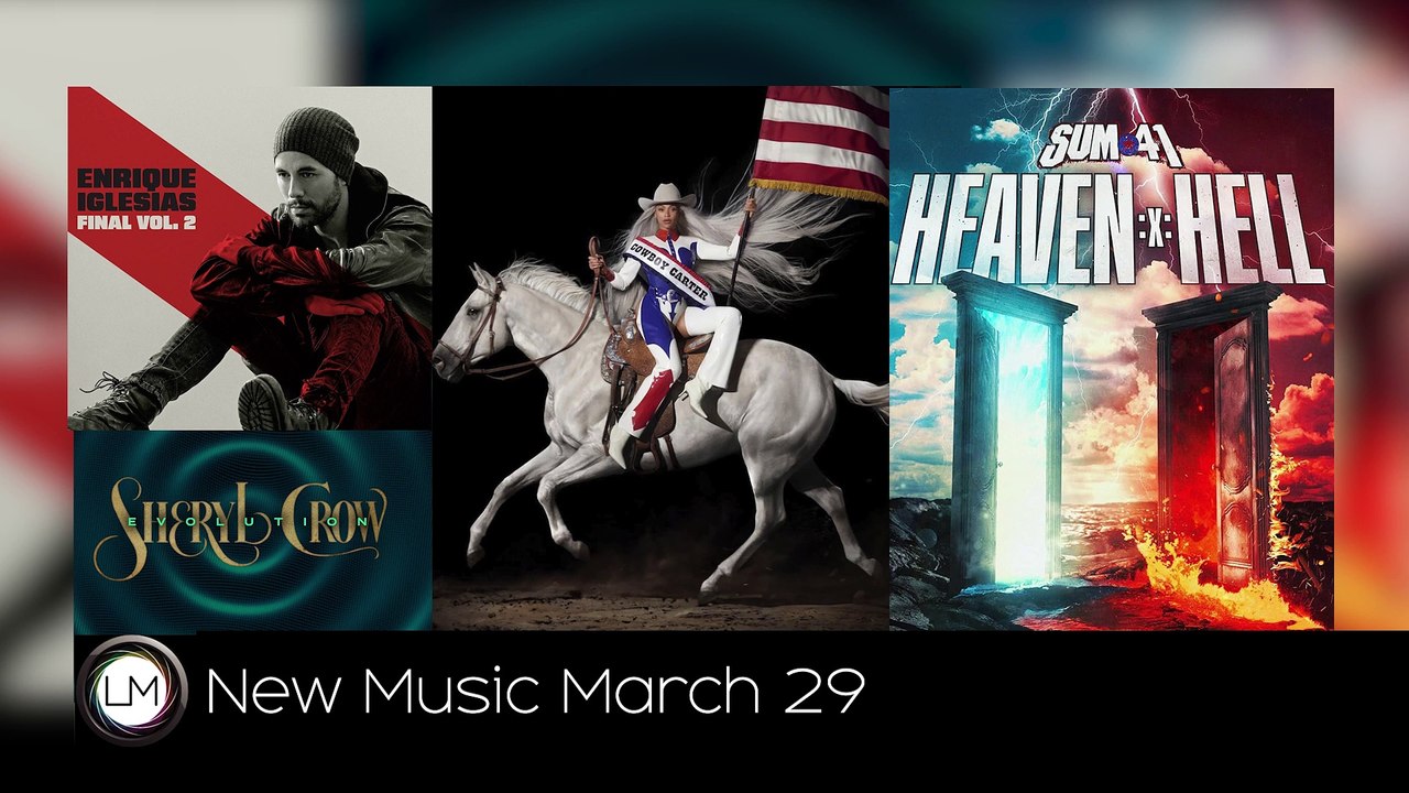 New Music: Beyoncé, Benson Boone, Enrique Iglesias, Sheryl Crow and Sum 41