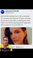 A 38-year-old American woman from Minnesota was arrested