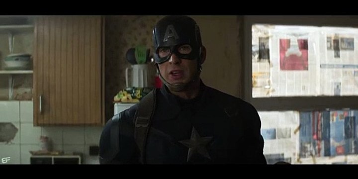 Captain America & Bucky vs SWAT - Apartment Fight Captain America Civil War 2016 Movie Clip HD 4K
