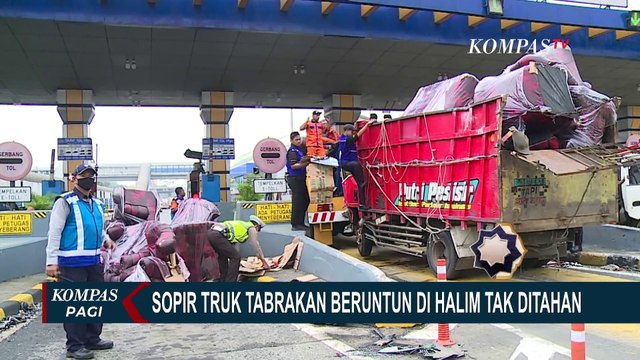 Alasan Sopir Truk Tabrakan Beruntun di Tol Halim Tak Ditahan