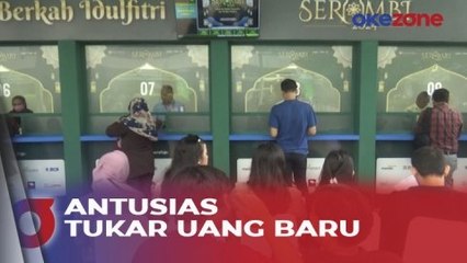 Download Video: Warga Medan Antusias Tukar Uang Baru untuk Persiapan Lebaran