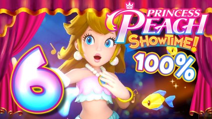Princess Peach Showtime Walkthrough Part 6 (Switch) 100% Patissière & Mermaid Floor 3