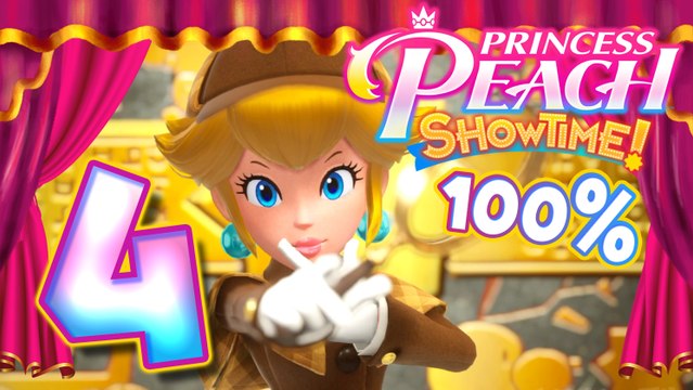 Princess Peach Showtime Walkthrough Part 4 (Switch) 100% Ice Skater & Detective Floor 2