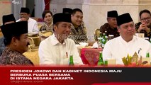Presiden Jokowi dan Kabinet Indonesia Maju Berbuka Puasa Bersama di Istana Negara Jakarta