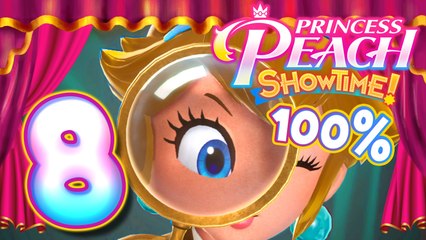 Princess Peach Showtime Walkthrough Part 8 (Switch) 100% Kung Fu & Detective Floor 4