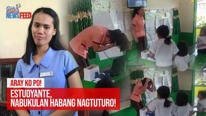 Download Video: Estudyante, nabukulan habang nagtuturo! | GMA Integrated Newsfeed