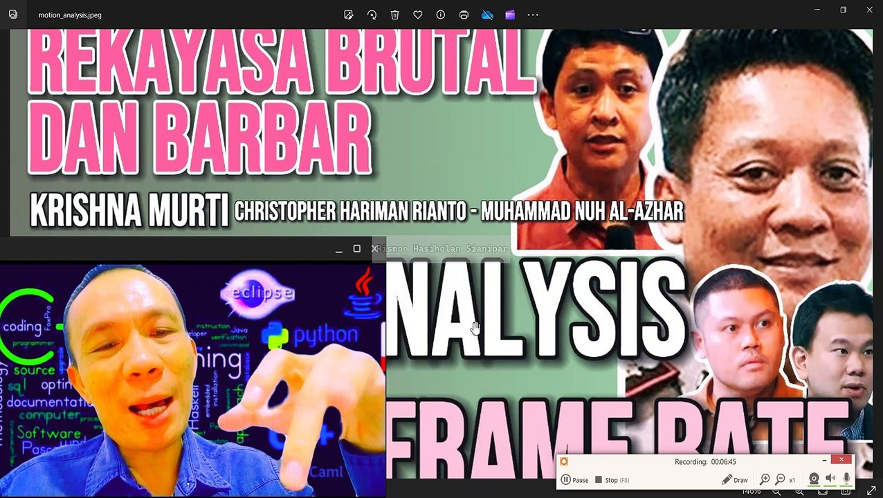 MOTION ANALYSIS: RUSAK TEMPORAL BARANG BUKTI DIGITAL OLEH KRISHNA MURTI DAN MUHAMMAD NUH AL-AZHAR