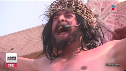 Un millón 385 mil personas presenciaron la representación 181 de la Pasión de Cristo en Iztapalapa