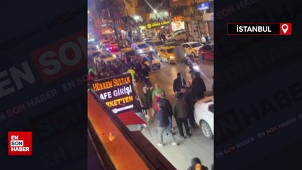 Bahçelievler'de sokak ortasında silahlı çatışma