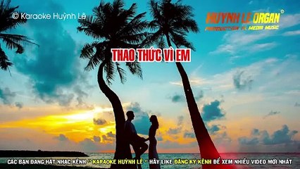 Karaoke Liên Khúc Trữ Tình Dễ Hát - Trách Ai Vô Tình - Con Đường Xưa Em Đi