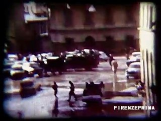 Rarissime immagini post alluvione di Firenze del 4 Novembre 1966