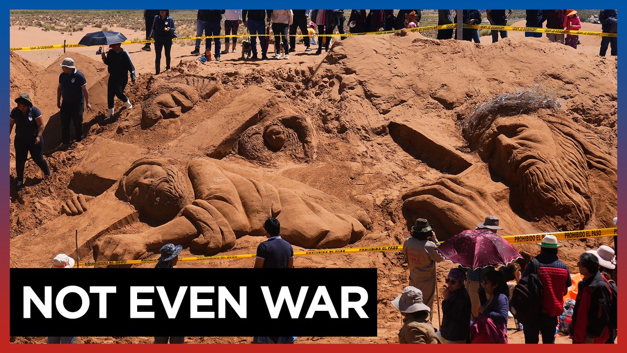 Palestinian Christians hold Good Friday procession