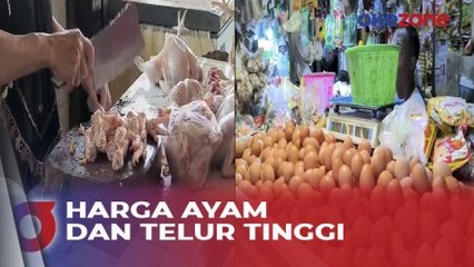 Harga Ayam dan Telur di Pasar Cakung Terpantau Tinggi Jelang Lebaran