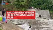 Magkakaibigang nagtatampisaw sa ilog, muntikan nang maanod sa ilog! | GMA Integrated Newsfeed