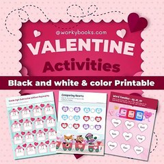 Valentine Activities Worksheet – Fun & Educational Valentine's Day Ideas ❤️