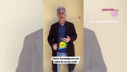 Muhittin Böcek'in Bakanlık'a ait dediği binaya Tamer Karadağlı'dan belgeli yanıt!