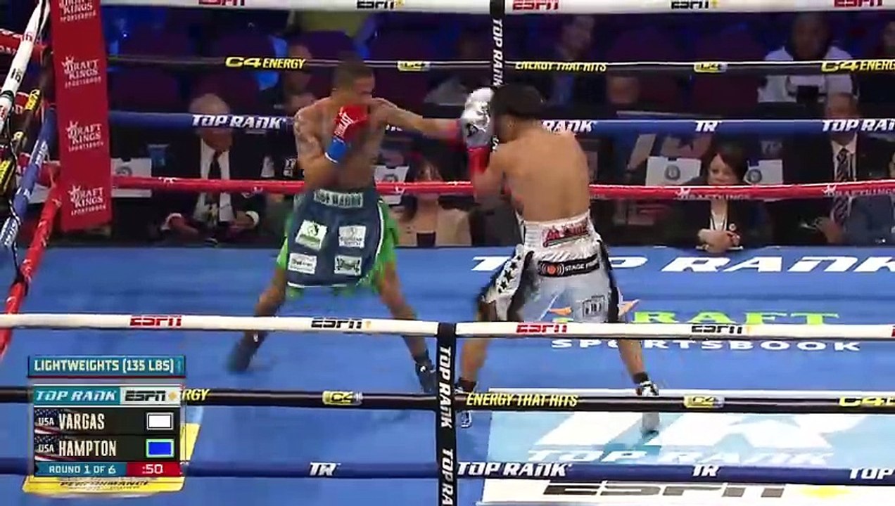 Emiliano Vargas vs Nelson Hampton Full Fight HD