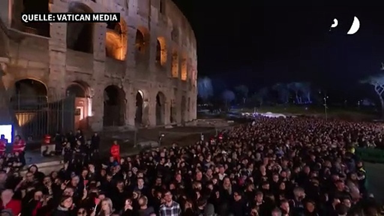 Papst sagt Teilnahme an Kreuzwegsprozession ab