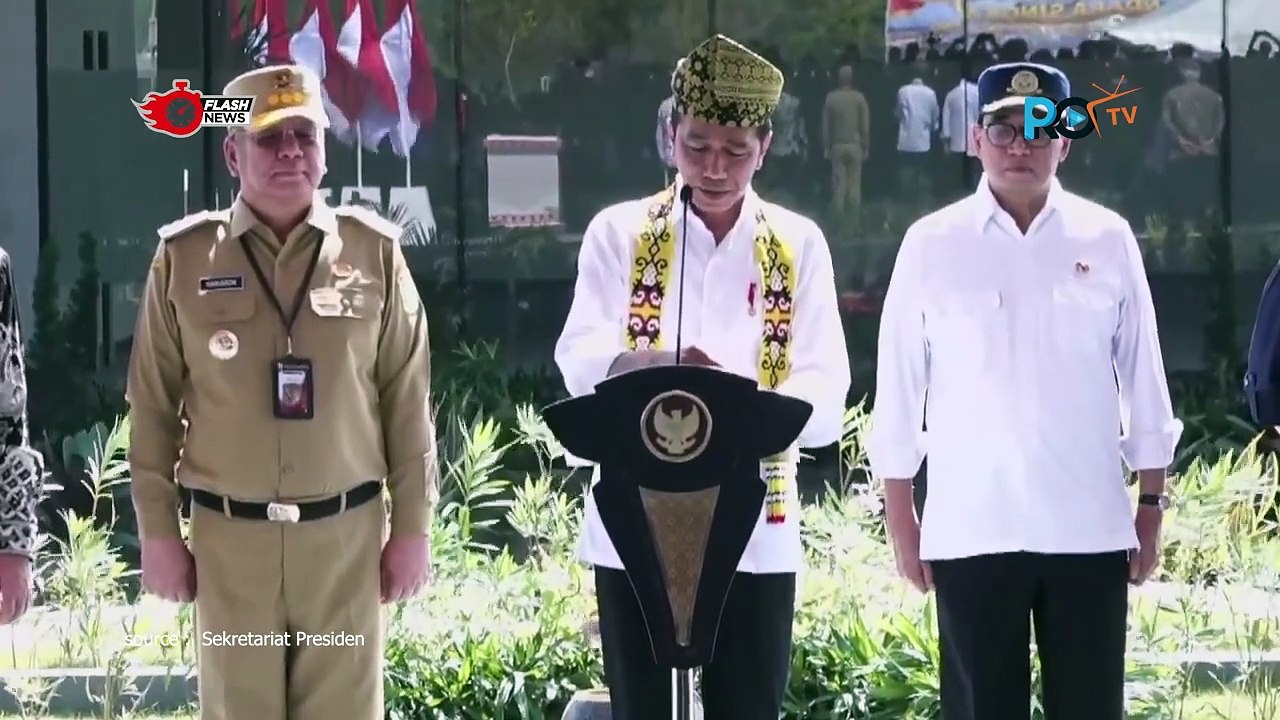 Jokowi Resmikan Bandara Udara Singkawang, Kalbar - Video Dailymotion