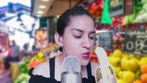 ❤️SONIDOS de BOCA relajantes❤️ | Comiendo PLÁTANO  ❤️ASMR EATING SOUNDS❤️ Licking, Chewing and Eating Sounds