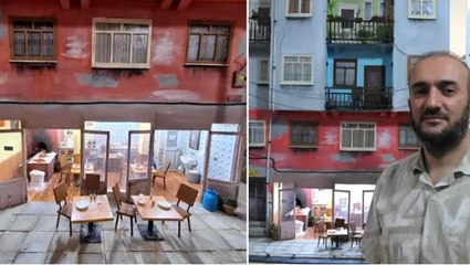 Evinin bir odasına minyatür eski mahalle kurdu...  ‘Bütün hikayem bir çöp şişle başladı’