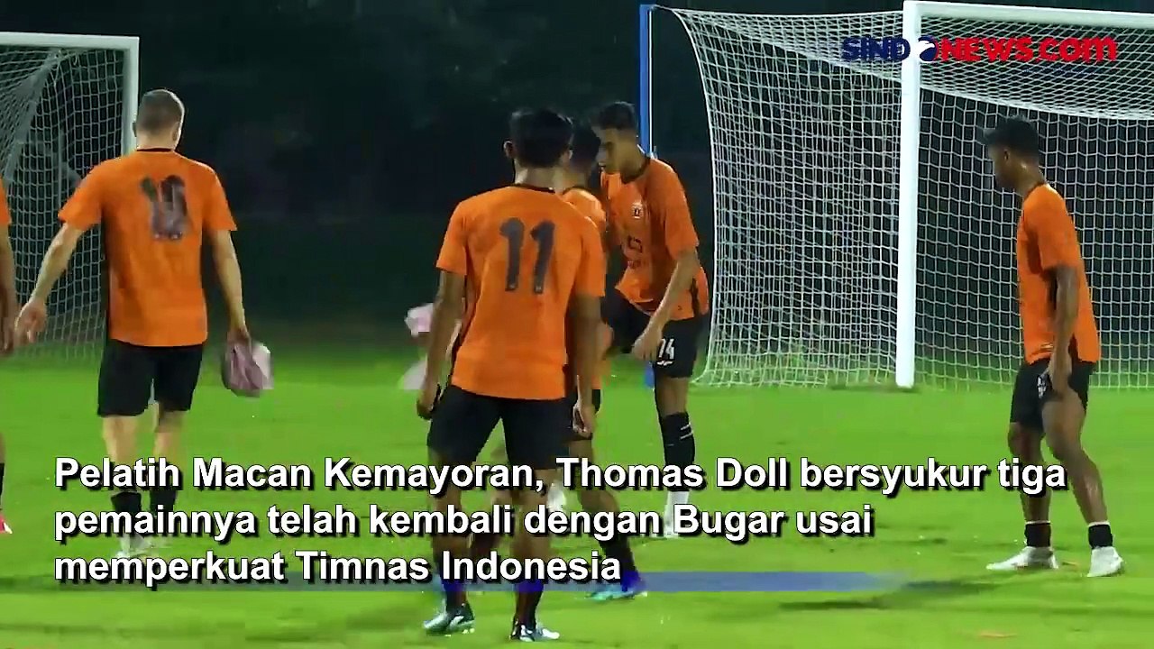 Thomas Doll Ungkap Kondisi Pemain Persija Jakarta Jelang Lawan Bali United